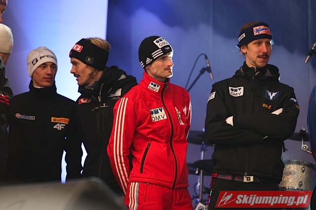 079 Kamil Stoch, Bjoern Einar Romoeren, Jakub Janda. Martin Koch